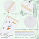 Space Theme Pattern Removable Height Chart for Kids&nbsp;AJEW-WH0165-72A-6