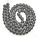 Baking Paint Transparent Glass Bead Strands&nbsp;GLAA-S031-10mm-12-2