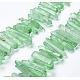 Natural Quartz Crystal Points Beads Strands&nbsp;G-K181-B02-2