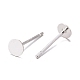 925 Sterling Silver Stud Earring Findings&nbsp;STER-S002-44-2