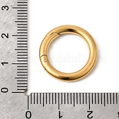 304 Stainless Steel Spring Gate Rings&nbsp;STAS-B128-05G-04