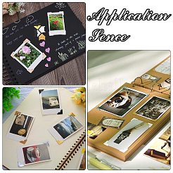 12Pcs 6 Styles Retro Hot Stamping Paper Photo Corner Self-Adhesive Stickers&nbsp;AJEW-CJ0001-53
