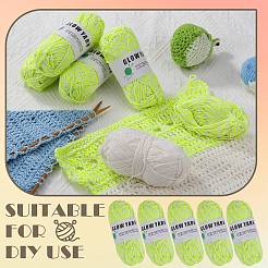 Luminous Two Tone Polyester Yarns&nbsp;OCOR-SZ0002-09A