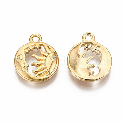Brass Pendants&nbsp;KK-S356-185G-NF