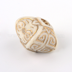 Lantern Plating Acrylic Beads&nbsp;PACR-Q102-32A