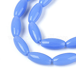 Opaque Glass Beads Strands&nbsp;GLAA-T028-15P-03