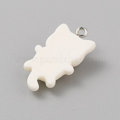 Opaque Resin Cat Pendants&nbsp;X1-CRES-TAC0010-07D