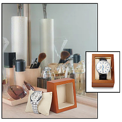 Rectangle Wooden Watch Display Stands&nbsp;ODIS-WH0017-110B