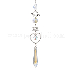 Alloy Planet Moon Hanging Ornaments&nbsp;HJEW-JM03018