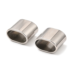 Non-Tarnish 201 Stainless Steel Slide Charms/Slider Beads&nbsp;STAS-D061-03A-P