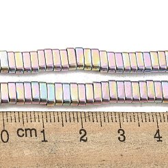 Electroplated Non-magnetic Synthetic Hematite Beads Strands&nbsp;G-C106-B02-04A