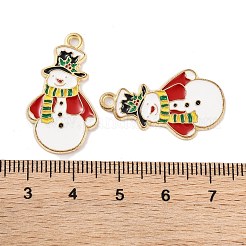 Christmas Theme Rack Plating Alloy Pendants&nbsp;LS-FIND-M020-04G-07