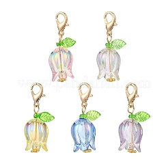 Tulip Acrylic Pendant Decorations&nbsp;HJEW-JM03082-01