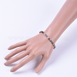 Natural Bloodstone Stretch Bracelets&nbsp;BJEW-JB04556-04