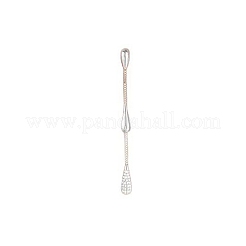 Brass Micro Pave Clear Cubic Zirconia Stud Dangle Earrings for Women&nbsp;WG6077F-02