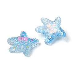 Transparent Epoxy Resin Decoden Cabochons&nbsp;CRES-I030-10A