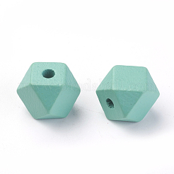 Dyed Natural Wooden Beads&nbsp;X-WOOD-S037-109-12mm