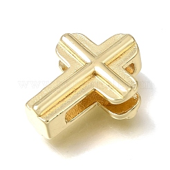 Brass Slide Charms&nbsp;KK-CBAEEA8-14G