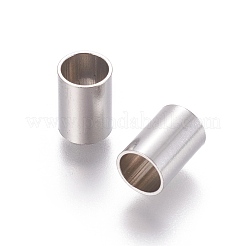Tarnish Resistant 304 Stainless Steel Tube Beads&nbsp;STAS-F205-03P-D