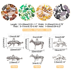 Animal Pendants with Beads Kit for DIY Jewelry Making&nbsp;DIY-FH0003-41