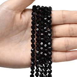Natural Black Onyx  Beads Strands&nbsp;G-Z119-A04-01