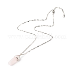 Bullet and Butterfly Pendant Necklaces Set for Women Gift&nbsp;NJEW-JN03652
