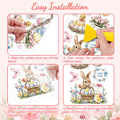 3 Sheets 3 Styles PVC Waterproof Decorative Stickers&nbsp;DIY-WH0404-568