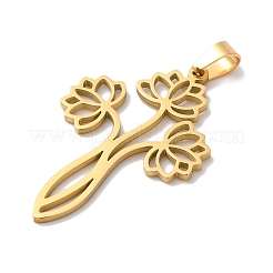 304 Stainless Steel Pendants&nbsp;STAS-U010-12G
