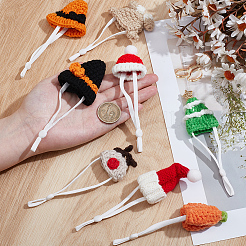 8Pcs 8 Styles Polyester Doll Hat&nbsp;DIY-SC0033-54C