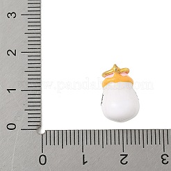 Alloy Enamel Pendants&nbsp;PALLOY-S050-03G