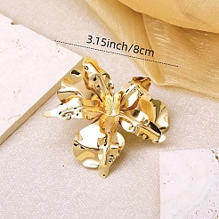 Iron Flower Cuff Open Rings for Women&nbsp;WGB7BA0-01