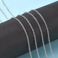 Tarnish Resistant 304 Stainless Steel Cable Chains&nbsp;CHS-R003-0.5mm