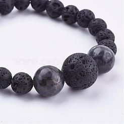 Natural Gemstone Beaded Necklaces & Stretch Bracelets Jewelry Sets&nbsp;SJEW-JS00918