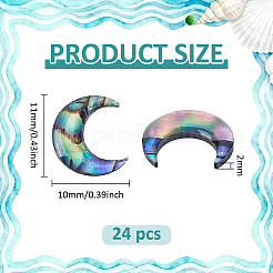 24Pcs Plastic Cabochons&nbsp;KY-BC0001-49