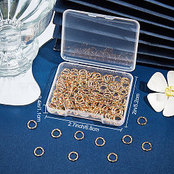 200Pcs Brass Open Jump Rings&nbsp;KK-BBC0004-41A