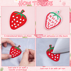 18Pcs 3 Styles Cloth Embroidery Cloth Iron on/Sew on Patches&nbsp;PATC-CP0001-09A