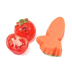 Opaque Resin Imitation Vegetable Cabochons&nbsp;RE-CBA1212-01