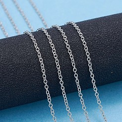 Tarnish Resistant 304 Stainless Steel Cable Chains&nbsp;CHS-F006-02A-P