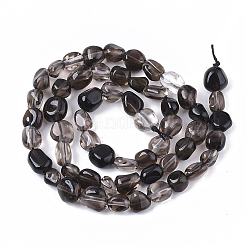 Natural Smoky Quartz Beads Strands&nbsp;G-S363-040