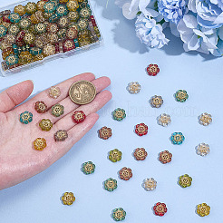 160Pcs 8 Colors Transparent Acrylic Beads&nbsp;TACR-ME0001-04