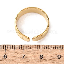 304 Stainless Steel Open Cuff Rings for Women&nbsp;RJEW-K309-32C-G