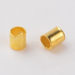 Brass Crimp Beads&nbsp;LS-E001-NFG