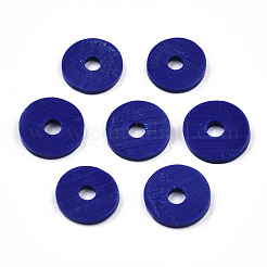 Handmade Polymer Clay Beads&nbsp;CLAY-R067-6.0mm-B09