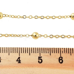 Rack Plating Brass Link Chain&nbsp;KK-S379-01G