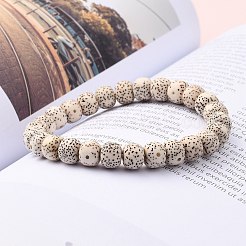 Undyed & Natural Moon and Star Xingyue Bodhi Beaded Jewelry Sets&nbsp;SJEW-JS01128
