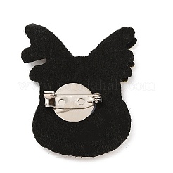 Christmas Theme PU Leather Brooch&nbsp;LS-JEWB-C004-01H