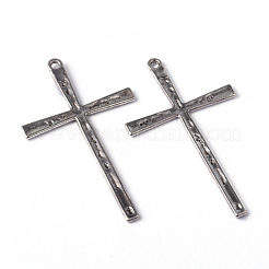 Tibetan Style Alloy Cross Large Pendants&nbsp;LS-EAAA0100Y-NF