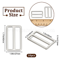10Pcs Alloy Buckle Clasps&nbsp;FIND-BBC0002-42C