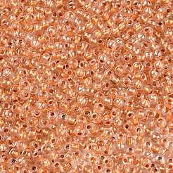 6/0 Transparent Inside Colours Glass Seed Round Beads&nbsp;SEED-N006-004I