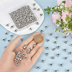 160Pcs Tibetan Silver Alloy Loop Bails&nbsp;FIND-SP0001-78